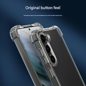 Funda Transparente de TPU a Prueba de Golpes <span class=keywords><strong>para</strong></span> Teléfono Móvil Samsung Galaxy <span class=keywords><strong>S22</strong></span> S23 S24 S25 <span class=keywords><strong>Ultra</strong></span> Plus A15 A25 A55 A14 A24 A35 - Product Image 5