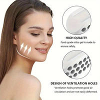 Dispositivo de Ejercicio Facial de Silicona sin BPA, Bola para Entrenar los Músculos Faciales, Moldeador de Mandíbula para Lifting Facial, Herramienta Reductora de Papada, OEM