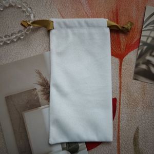 Manufacturer Wholesale Logo <b>Custom</b> Soft Velvet Cotton Packaging Bags for Necklace <b>Lipstick</b> Velvet Drawstring Gift Jewelry Bag - Product Image 5