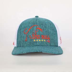 Gorras bordadas personalizadas de alta calidad al por mayor, gorra de malla de camionero de algodón de 6 paneles, gorra deportiva BSCI Classics con estampado Digital para hombre - Product Image 2