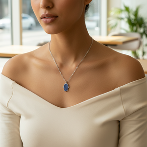 Collier pendentif mode Design mauvais œil pour le style et la protection - Product Image 3
