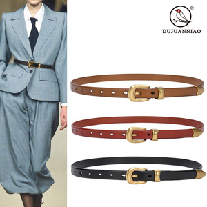<span class=keywords><strong>Ceinture</strong></span> pour femmes en peau de vache de première couche avec alliage rétro pour boucle cent correspondant pour jean manteau <span class=keywords><strong>costume</strong></span> <span class=keywords><strong>ceinture</strong></span> en cuir décorative - Product Image 3