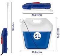 Pulvérisateur électrique automatique de jardin alimenté par batterie avec des sacs écologiques de 1 Gallon pour le jardin et l'entretien