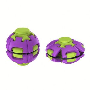 Juguete Antiestrés de Plástico 3D con Luces, Spinner de Dedos con Doble Modo de Presión y Giro - Product Image 3