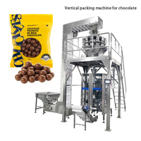automatische verpackungsmaschine klein brot plätzchen süßigkeiten verpackungsmaschine horizontal ffs schokolade verpackungsmaschine