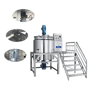 Op Maat Gemaakte Shampoo Handdesinfecterend Homogenisator Mengtank Maken Machine Cosmetische Mixer Zeep Maken Machine