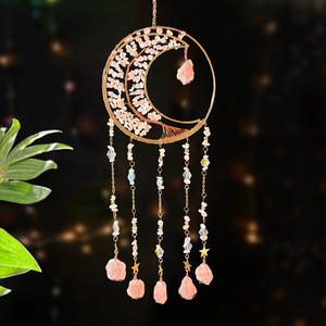 Coloré pierre concassée capteur <span class=keywords><strong>de</strong></span> lumière du soleil naturel rose artisanat cristal cadeau créatif haut <span class=keywords><strong>de</strong></span> gamme Souvenir Festival cadeau - Product Image 5