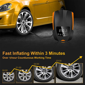 <span class=keywords><strong>Mini</strong></span> pompe à air électrique sans fil étanche Accessoires pour vélo et gonfleur de pneus de voiture - Product Image 3