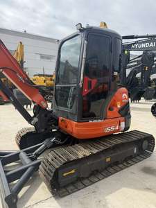 Excavadora de Ruedas Kubota 55 Usada, Mini Excavadora Hidráulica de 5 Toneladas, Modelo 2024, Motor en Buen Estado, a Bajo Precio en Shanghái, en Venta - Product Image 6