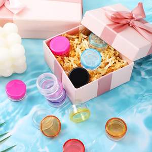 Envases Cosméticos Transparentes, Frascos Pequeños de Plástico Reutilizables a Prueba de Fugas para Bálsamo Labial, Exfoliante, Brillo, Crema y Perlas - Product Image 5