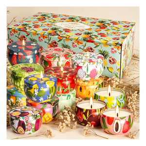 Premium Candle Jar Lid And <b>Box</b> Packaging Custom Scented Wax Retail Evaluation Showcase Program <b>Collection</b> Elegant - Product Image 4