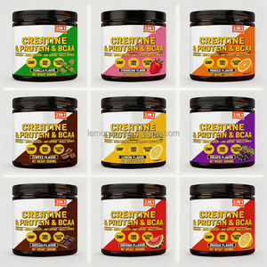 Étiquette personnalisée, logo de la marque, MOQ 150 pièces, complément sportif 3-en-1, poudre de protéines de lactosérum, BCAA, Amino 2.1.1, créatine monohydrate - Product Image 2