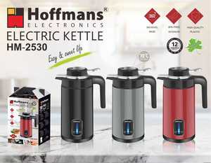 Hoffmans HM-2530 Hervidor Eléctrico <span class=keywords><strong>de</strong></span> Vidrio Borosilicato <span class=keywords><strong>de</strong></span> 3L, Calentador <span class=keywords><strong>de</strong></span> Agua <span class=keywords><strong>de</strong></span> Ebullición Rápida con LED Azul y Apagado Automático para Hogar y Oficina - Product Image 4