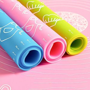 Ustensiles de cuisine, outils de pâtisserie, tapis de cuisson en silicone de qualité alimentaire, sans BPA, écologique, tapis à pâtisserie, tapis à pâte à pizza, antiadhésif, pour pétrir - Product Image 2