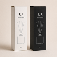 Diffuseur de roseaux personnalisé Wellness Factory, huile essentielle végétale non toxique pour la décoration minimaliste Japandi, cadeau artistique