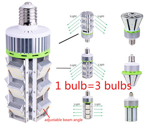 Bán buôn độ sáng cao 60 Wát mới nhất LED COB Ngô Ánh sáng E26 E27 E39 E40 200-480vac 2700k-6700K Trung Quốc nhà sản xuất - Product Image 1