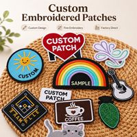 Écussons brodés personnalisés en gros, thermocollants ou à coudre, badges logo pour vêtements, chapeaux, sacs, vestes – Fabricant OEM