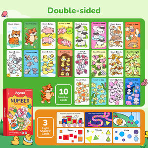 Joycat Carte Flash Éducative Montessori Apprentissage Nombre Cartes Flash Cartes Cognitives pour Enfants - Product Image 5