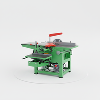 Raboteuse à bois combinée avec moteur 3 kW, fonctionnement stable, traitement multifonctionnel pour le travail du bois professionnel en intérieur
