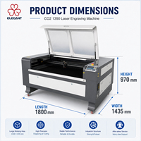 1390 Machine de gravure laser 100W 130W 150W Machine de découpe haute puissance pour cuir de bois PVC acrylique non métallique.