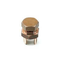 Conector de pernos divididos de cobre estirado duro