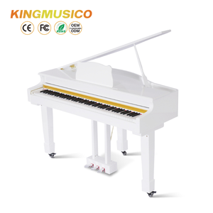 Piano numérique à action marteau graduée à 88 touches en usine avec DREAM français, USB/MIDI, sortie audio et interface pédale - Product Image 2