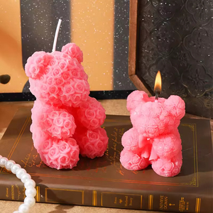 Hot Sell Luxury Romantic Soy Wax <b>Candle</b> Custom Scented Crystal Aromatherapy <b>Candle</b> Private Label <b>Gift</b> for Diwali Valentine's Day - Product Image 6