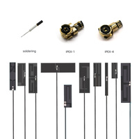 Antenne Wi-Fi FPC 2,4 G à gain élevé 42*12 mm Polarisation verticale Montage adhésif avec câble RG1.13