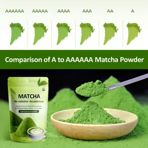 AMULYN Poudre de thé vert matcha de cérémonie biologique de marque privée Poudre de matcha japonaise pure