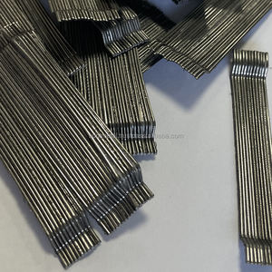 Fibres en acier inoxydable 0.70x35mm à extrémité accrochée pour fours réfractaires Fibre d'acier réfractaire haute performance - Product Image 4