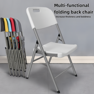 Chaise d'extérieur bon marché de haute qualité <span class=keywords><strong>location</strong></span> de réunion conception portable durable utilisation extérieure chaise pliante en plastique d'extérieur portable - Product Image 3