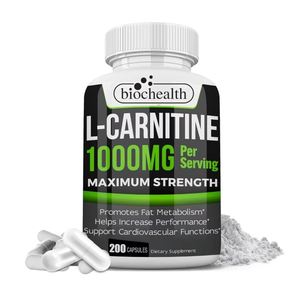Besica แคปซูล L-carnitine ที่มีความแข็งแรงเป็นพิเศษ-1000มก. ต่อการให้บริการ-เพิ่มการเผาผลาญและเพิ่มประสิทธิภาพ - Product Image 1
