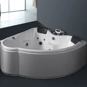 Baignoire jetable en acrylique pour 2 personnes, baignoire à jets pour massage, coin de spa, Europe