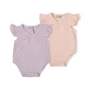 Abiti per <span class=keywords><strong>Neonati</strong></span> in Mussola Personalizzati Vestiti Estivi per Bambina Abito Casual <span class=keywords><strong>Unisex</strong></span> in Puro Cotone 100% per Foto - Product Image 5