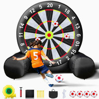 Jeu de fléchettes de football gonflable pour aire de jeux intérieure, événements sportifs et locations pour fêtes