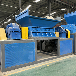 CE Certified 75-110kW Recycling Plant Industrial Heavy Duty Double-Shaft Shredder for Tire and <strong>Rubber</strong> - Product Image 4