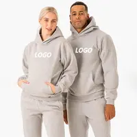 Unisex Oversized Sweat Pants and Hoodie Set for Men and Women