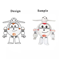 Peluche personnalisée en coton PP Sakura Bunny avec détails de fleurs de cerisier pour cadeaux de style japonais