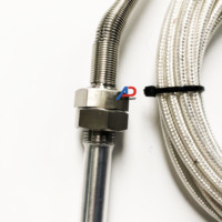 Sensor de temperatura RTD PT100/PT1000, alta precisión, para maquinaria de procesamiento de alimentos