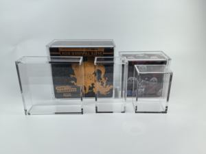 Vitrine acrylique pour <span class=keywords><strong>Pokemon</strong></span> Scarlet Violet et 151 Booster Bundle Pack Elite Trainer Box ETB Protector Case avec couvercle magnétique - Product Image 2