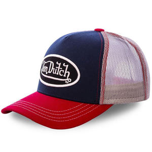 Casquette de baseball en maille respirante brodée Von Sports, style trucker néerlandais, protection solaire pour activités sportives en extérieur - Product Image 5