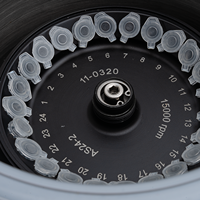 Microcentrifugeuse réfrigérée haute vitesse VIKERI D1524R, 15000 tr/min, 21380xg RCF, alliage d'aluminium pour 24 tubes de 1,5/2,0 ml