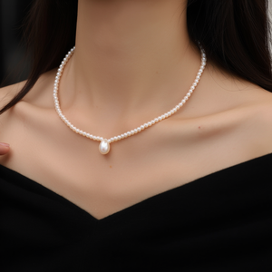 Magnifique collier de perles E0175-130-033P - Product Image 3