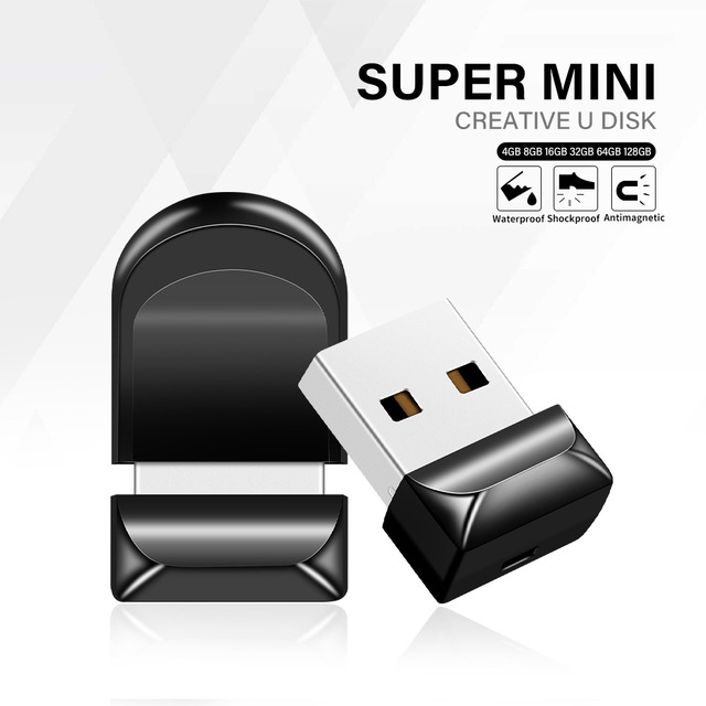 Wholesale Mini USB Flash Drives 64GB 32GB 16GB 8GB 4GB 2GB Mini Memory Sticks with Plastic Case USB 2.0 and USB 3.0 Interface