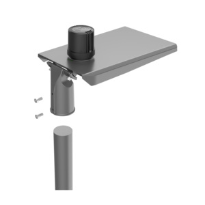 Lampadaire LED extérieur étanche pour route 35W 50W IP66 Boîtier en aluminium Détecteur de mouvement Alimentation CA Garantie 3 ans FL-LD-H - Product Image 5