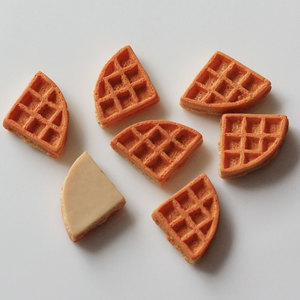 Dễ thương thu nhỏ nhựa Wafer bánh quy nhựa thực phẩm đồ ăn nhẹ Cabochon cho Diy Craft làm - Product Image 5