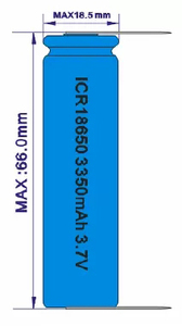 Pin Thiết Bị Y Tế Từ PKCELL ICR18650 Pin Li-ion Pin Sạc <span class=keywords><strong>3.6V</strong></span> 3.7V 3350MAh Pin Lithium - Product Image 5