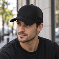 Casquette de baseball respirante en tissu maillé anti-UV pour l'été, personnalisable avec logo, casquette de camionneur unisexe pour le voyage, le travail et les activités de plein air