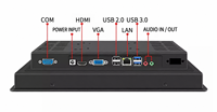 BKHD 12 1 inch ingebed capacitief touchscreen industriële paneel-pc I3 3217U I5 7300U J6412 I5 10210U HMI-computer