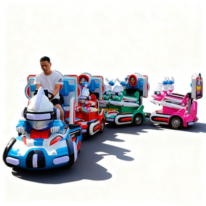 Trackless <b>Electric</b> <b>Sightseeing</b> <b>Train</b> for Outdoor Use in Shopping Malls & Commercial Areas Metal Construction Amusement Ride - Product Image 5